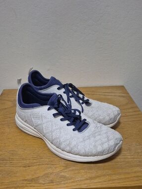 APL Tech Loom Phantom Men's Sneaker, White and Black Sz 11